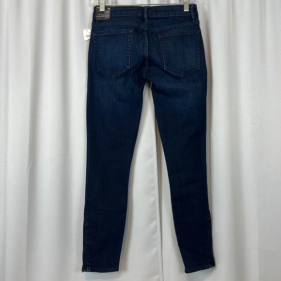 NWT Gap 1969 Dark Wash Always Skinny Size 24 Zipper Ankle Jean - Picture 2 of 12